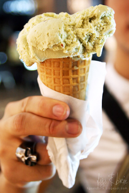 Pistachio Ice-cream, Via del Corso
