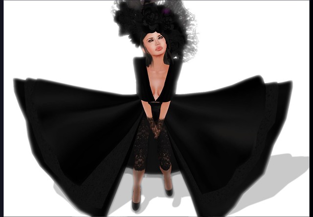 **GizzA** Sophistic Gown [Black]