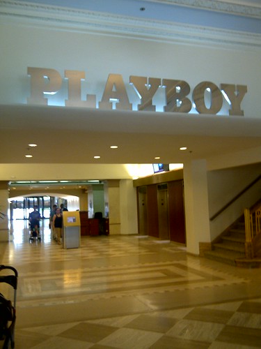 Playboy building lobby
