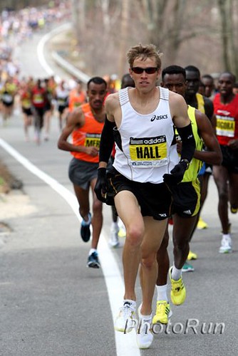 Ryan Hall competira en el Maraton de Chicago 2011