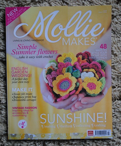 My first issue of Mollie Makes