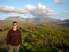 Dennis and the Cuillin Range