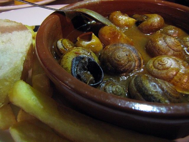 Granada Free Tapas Caracoles (Snails)