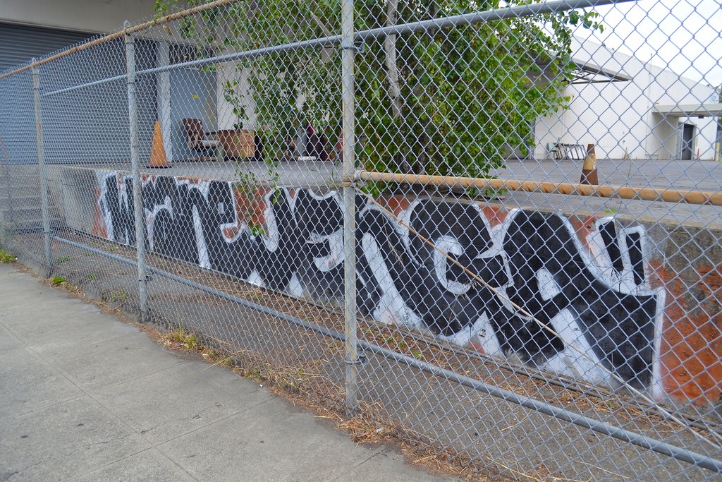 WRANE, JENGA, Street Art, Graffiti, Oakland