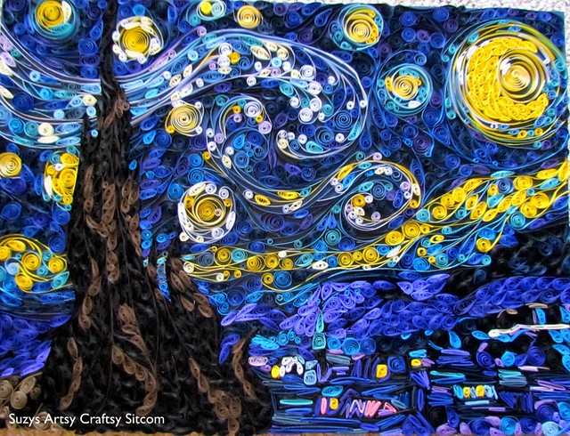 Quilled Starry Night2