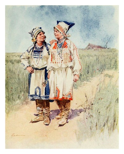 015.Campesinos rusos- Provincial Russia-1913- F. de Haenen