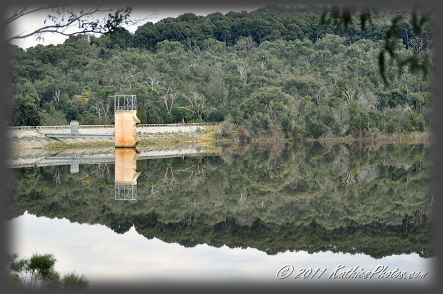 Lysterfield Lake on a still day