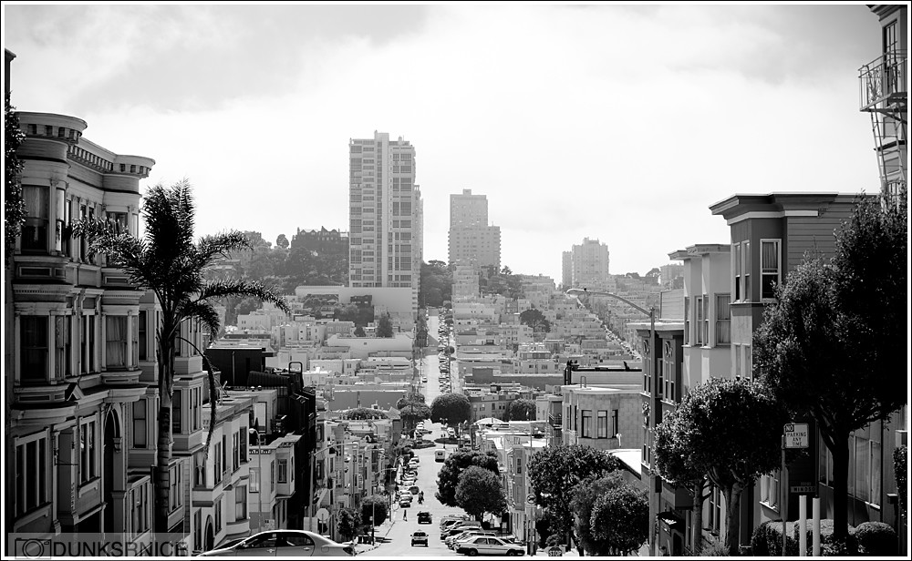 San Francisco, B&W.
