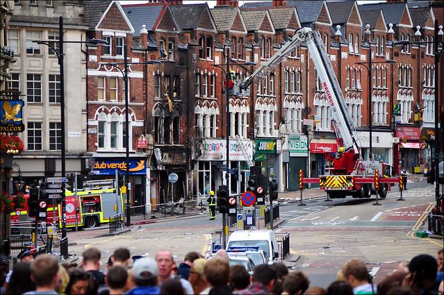 London Riots, Clapham Junction