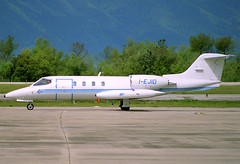Z) Executive Jet Italia Learjet 35 I-EJID GRO 02/05/1991