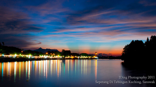 Sunset @ Waterfront Kuching by Joshua Aquinas Ding