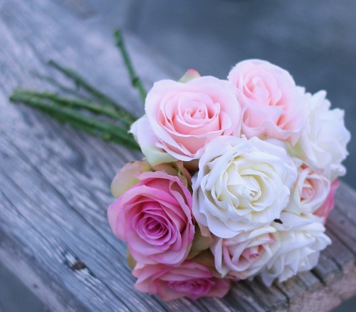 is an elegant rustic chic wedding bouquet with woodland off white cream 