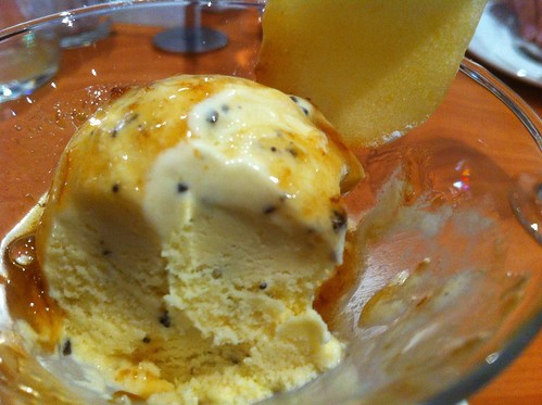 Close up ice cream