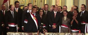 Peru's new President Ollanta Humala was sworn in recently in this South American nation. by Pan-African News Wire File Photos