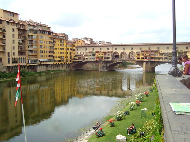 The Ponte Vecchio Bridge, Florence