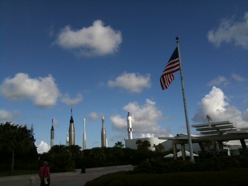 Approach to KSC Visitor Center