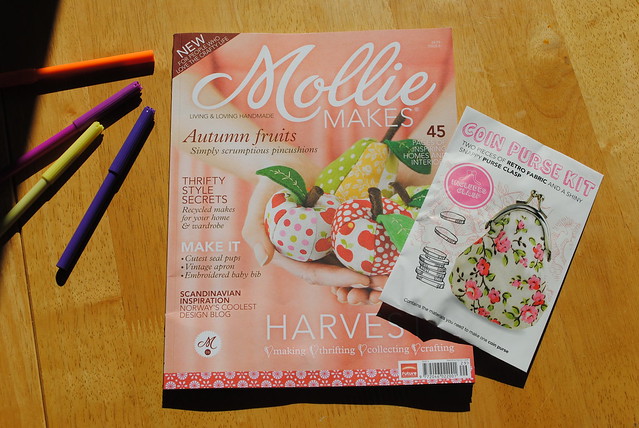 The latest Mollie Makes - can't wait to get stuck in!