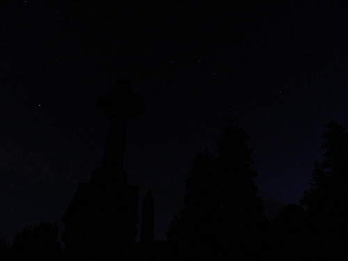 Extremely dark night trip to Glendalough