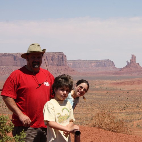 The Millers at Monument Valley