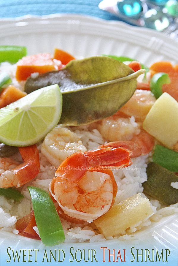 Sweet and Sour Thai Shrimp