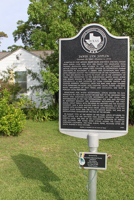 In front of Janis Joplin's House