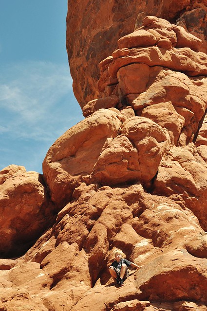 climbing rocks