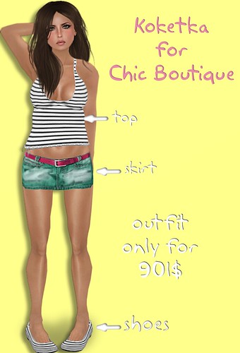 Outfit by Koketka for Chic Boutique