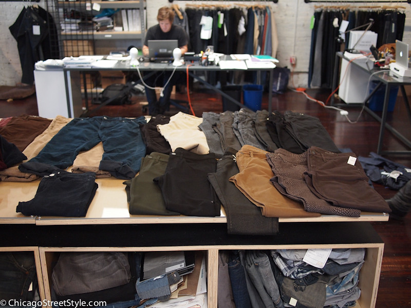 table of pants