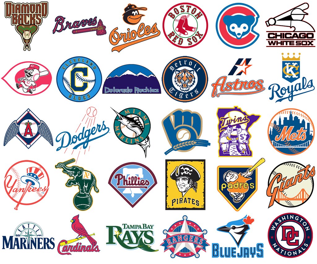 Graphic: Every Colour Scheme in MLB History (1900-2016) – SportsLogos.Net  News