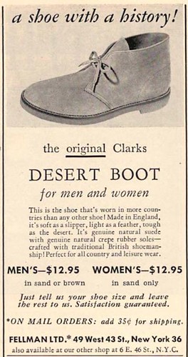 -Clarks desert boots