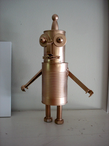recycled robot