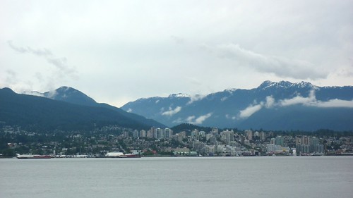 North Vancouver, seen from Vancouver Harbour