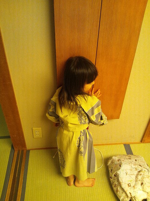 高山グリーンホテルには子供用浴衣もありますの写真