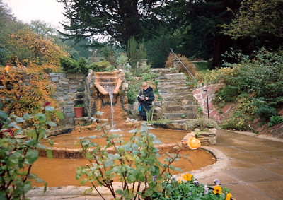Chalice Well gardens in 1990