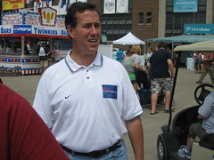Santorum Drops By Iowa State Fair