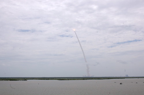STS-135 launch and KSC tour