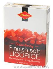 Halva Finnish Soft Strawberry Licorice