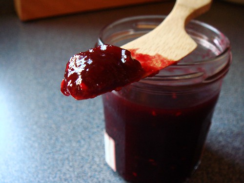 Raspberry Jam with Balsamic Vinegar