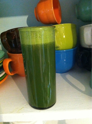 Mmm, green juice! #itsactuallygood