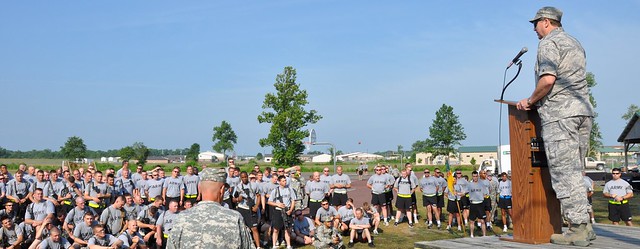 149th Camp Atterbury USO fairwell send off