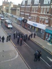 Riot Police Church St by mcgillianaire
