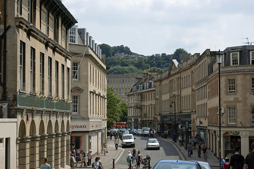 Bath - Curved streets & hills