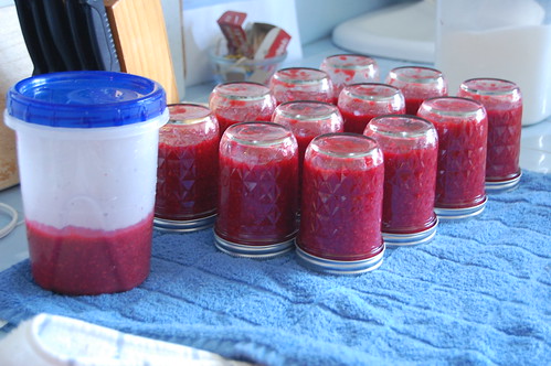 Making jam