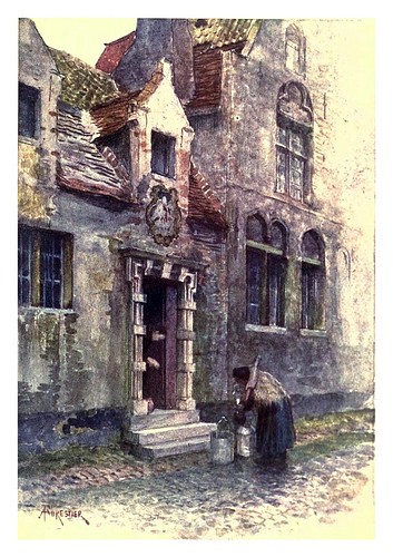 010-Casa del Pelicano en Brujas-Belgium 1908- Amédée Forestier