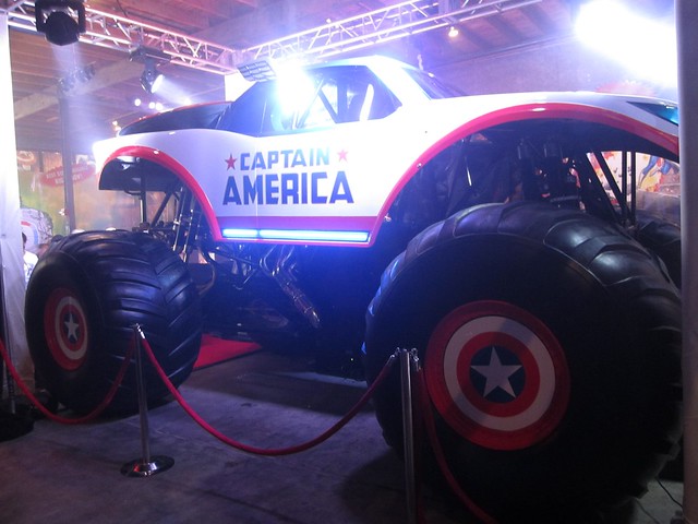 Captain America Monster Truck 2