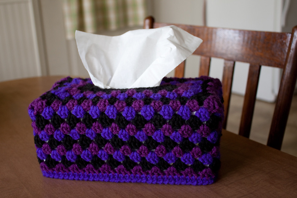 Stormy Weather Tissue Box Cover