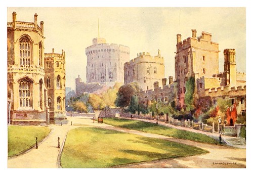 016- El pabellon menor- Windsor castle 1910- Ernest William Haslehustr