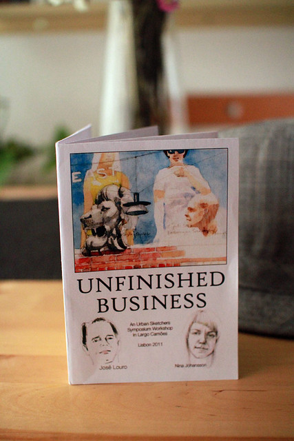 Unfinished Business' leaflet