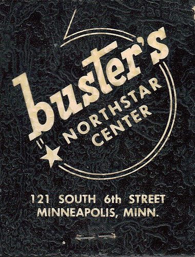Buster's by Matchbook Collector