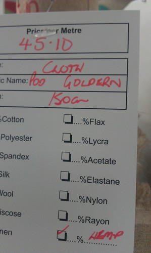 Best fabric label description EVER! by HandmadeRetro